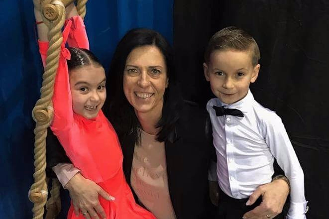 Alenka & our youngest couple (Justin & Erika)